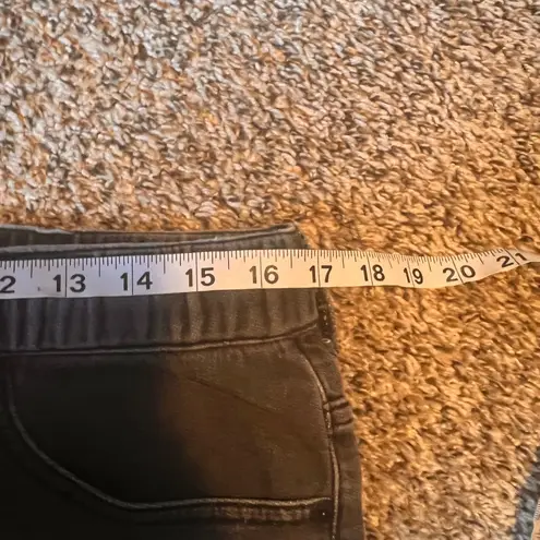 Bullhead Denim Co. Womens Skinny Medium Black Wash Pull On Jeans Size undefined