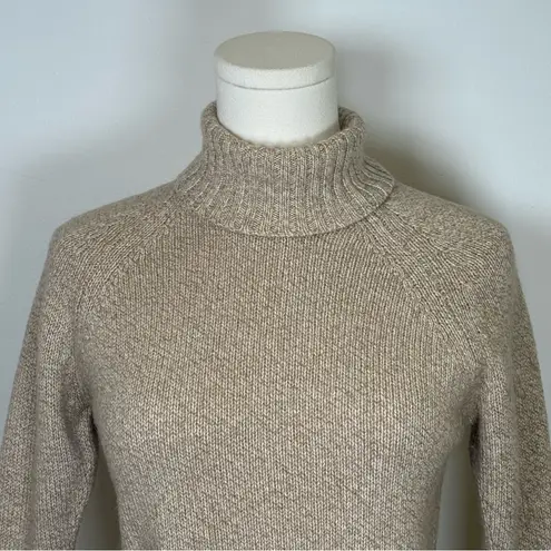 J. McLaughlin Silk Cashmere Blend Turtleneck Sweater Women’s Size Large