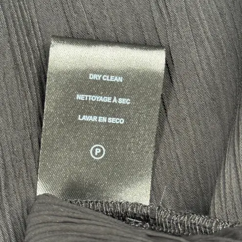 Velvet by Graham & Spencer Blouse Black Long Sleeve V