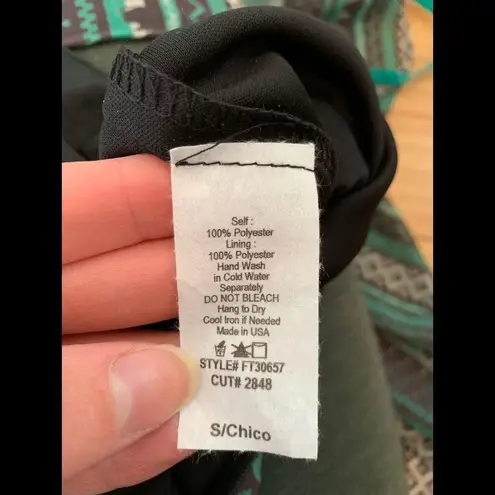 Jella Couture NWT green tribal maxi skirt