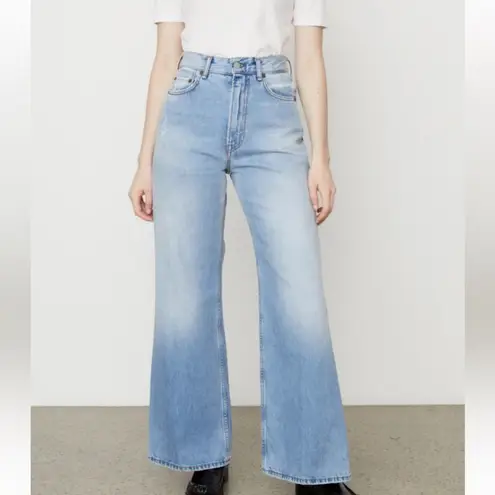 Acne Studios Acne Studio light wash wide leg relaxed fit baggy HTF