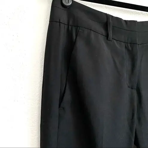 Piazza Sempione Wool Blend Black Skinny Trousers Size 2