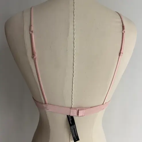 Triangle Bralette Soft Cup Wireless Bra NWOT Pink
