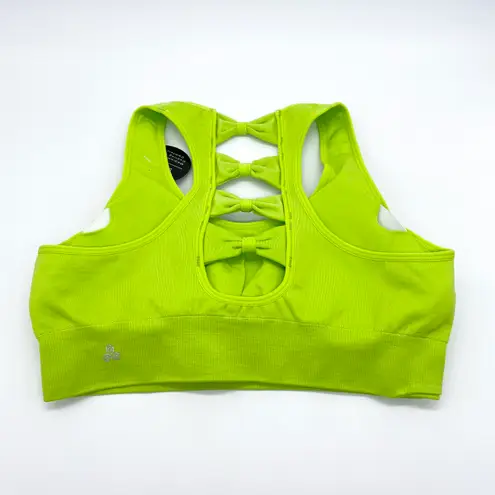 Soho Sport Active Wear Lime Green Sports Top