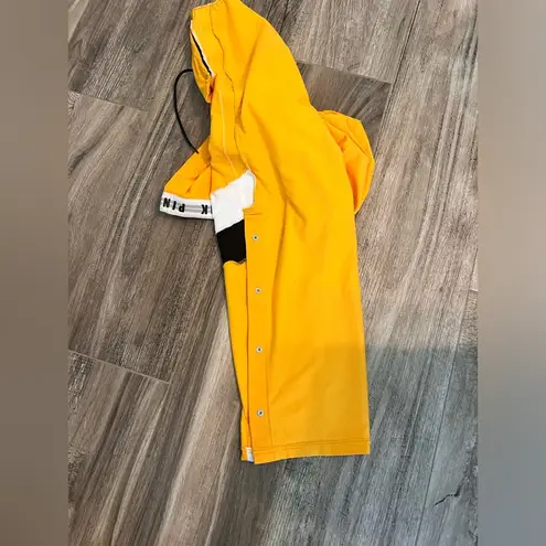 PINK - Victoria's Secret Victoria Secret Pink Athletic Pants Yellow Striped Women's Size Large. NWT #63