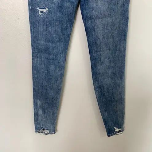 American Eagle  Next Level Stretch Hi-Rise Jegging Size 6 Regular Distressed