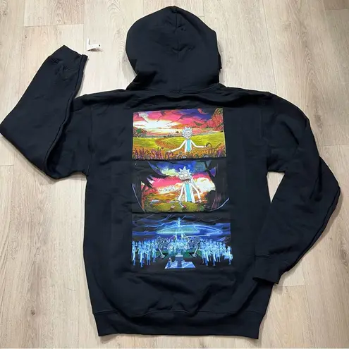 Rick and Morty Hoodie Fleece Pullover