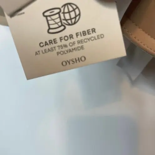 Oysho NWT Bra 32C Tan Padded Molded Lined Undewire Comfort Feminine Intimates