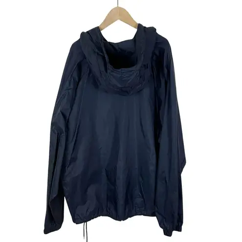 Vintage Y2K Navy Blue ECU East Carolina University Windbreaker Jacket Size Large