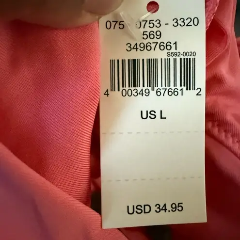 Aerie  Ruffle Scoop Bikini Top Strawberry Color Size Large - Image 6