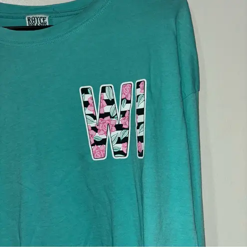 Royce Brand Teal Long Sleeve Wisconsin Shirt