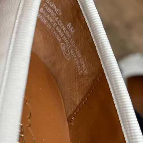 Oh Deer! Barney leather tassel loafer women's size 8 White - Image 6