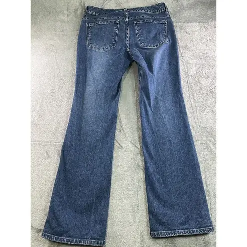 Banana Republic  Jeans Womens 6 Straight Leg Hook & Eye Dark Wash‎