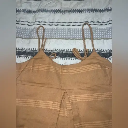 Free People  Go Get ‘Em Skort Romper Top Tie Back
Size L‎ - Image 3