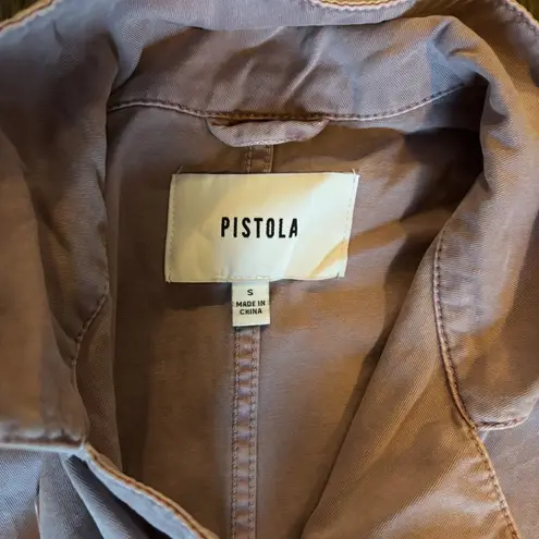 Pistola Grover Short Sleeve Jumpsuit Washed Purple