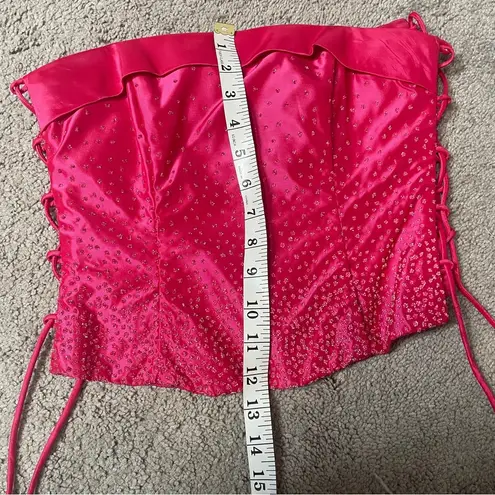 Zum Zum Vintage 90s Magenta Beaded 2 piece prom dress by Nika Livas