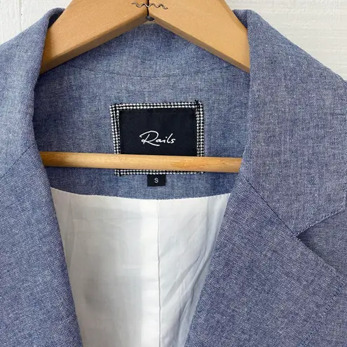 Rails single button blazer