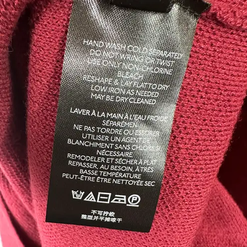 Maeve Anthropologie size Small Mock Neck Tunic Knit Sweater Dress Red Size M