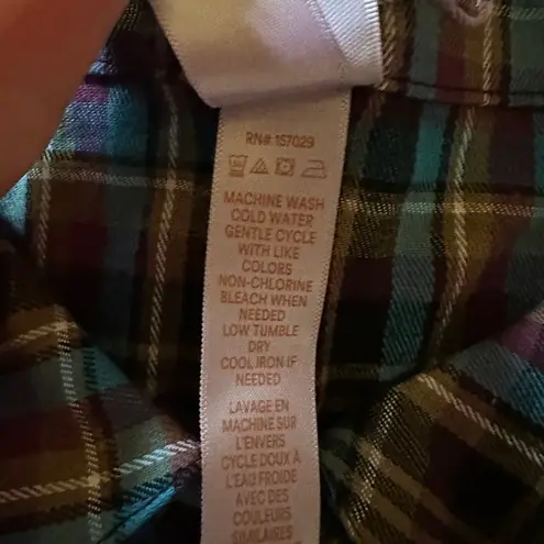 Savage X Fenty Canterbury Plaid Cropped & Raw Edge Cropped Top, Size 3x, NWT