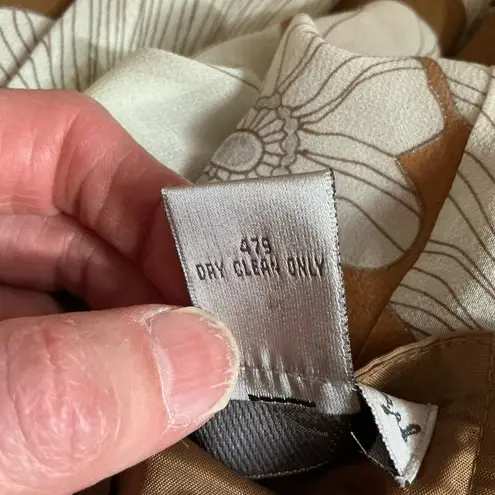 Spiegel Vintage strapless floral silk midi dress n jacket set