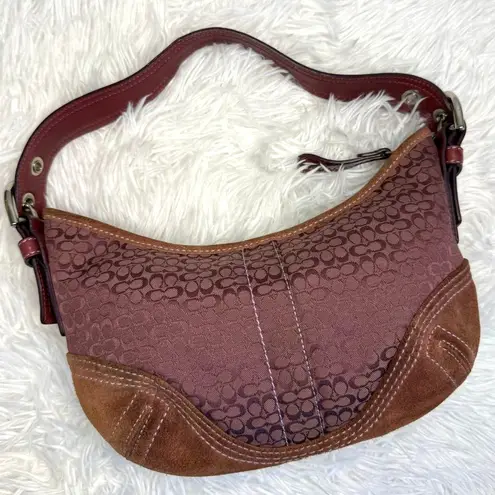 Coach y2k  Soho 2154 hobo Plum Mini Bag Shoulder Bag - Image 1