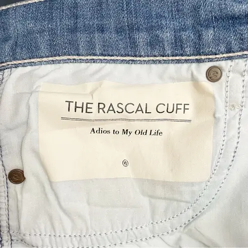 Mother The Rascal Cuff Jeans Size 25 in Adios To My Old Life Medium Wash Crop Blue - Image 13