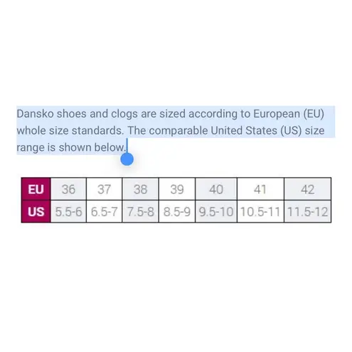 Dansko Women's Professional Clog Blue Brush Patent Comfort Size 37