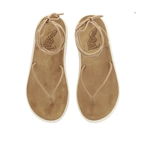 Ancient Greek Sandals Pieria Comfort Sandal Women's Size EU 41 /USA 10 Gold