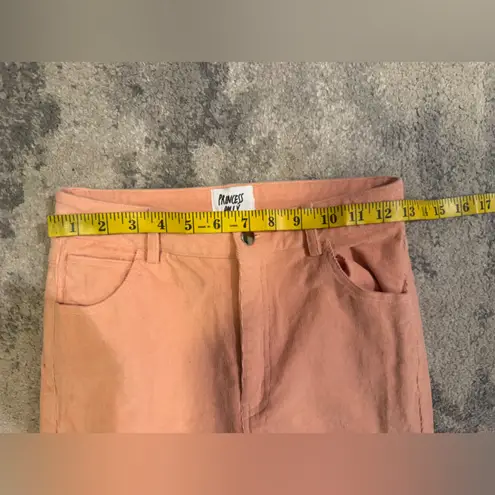 Princess Polly Peach Flared Women  Corduroy Jeans