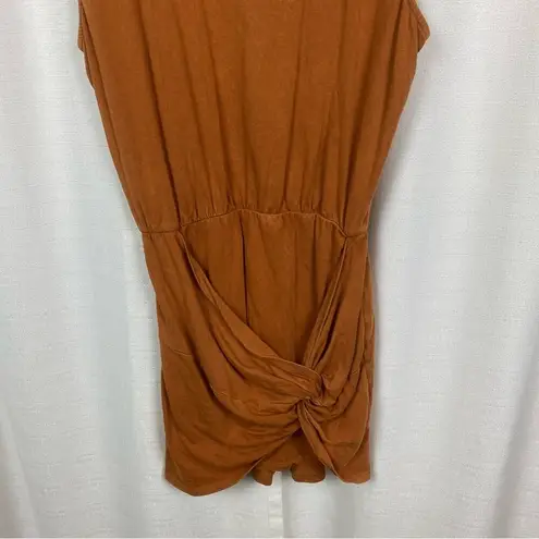 l*space L* Amber Orange Brown Jesse Cotton Mini Dress Sz.M