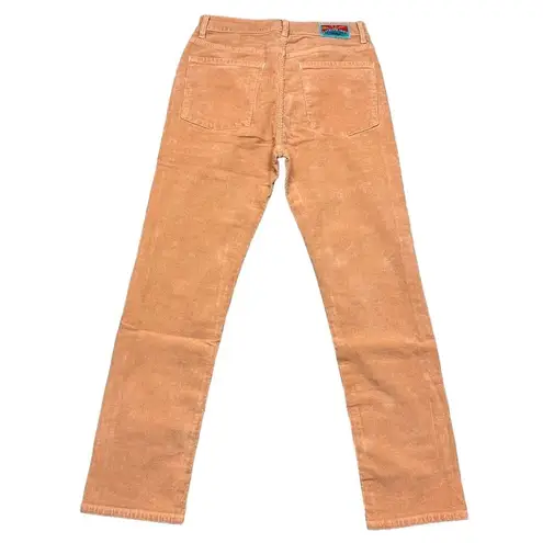 NWT Daily Blue Women's Boost Classic Jean Corduroy Size 27 Brown Straight Leg