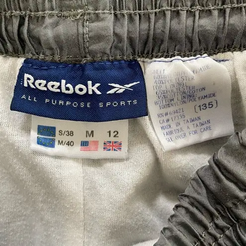 Reebok Vintage 80s 90s  Silver Sage White Track Suit Jacket Pants M