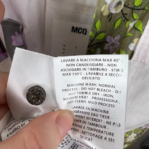 Alexander McQueen NWT No. 9 by Shirtdress Sz XS | Floral Colorful Designer