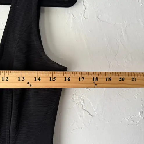 STAL Vintage Black Midi Dress 6 Pleated Skirt Beaded Hem Gold Coin Detail USA