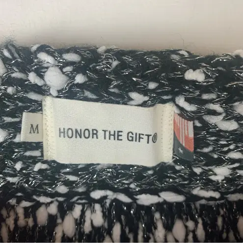 Honor The Gift size medium new private school skirt Black White Knit Sweater kne