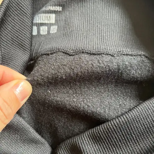 FLINXE Sz M Fleece Lined Black Tights High Waisted Thick Leggings Stretch Size M