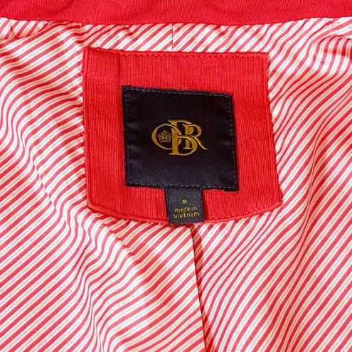 Outback Red 3/4 Sleeve Casual Blazer Jacket Coral Pink Single Breasted Small