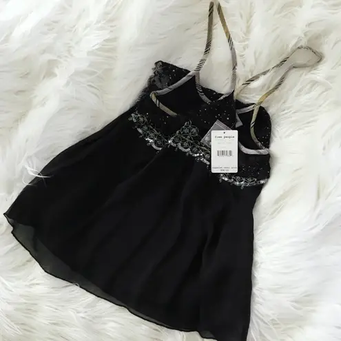 Free People NBW  Beaded & Embroidered Tank Top