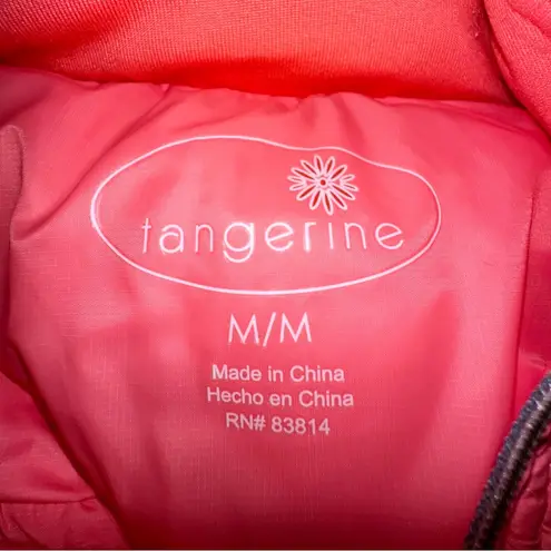 Tangerine EUC duck down puffer vest - medium