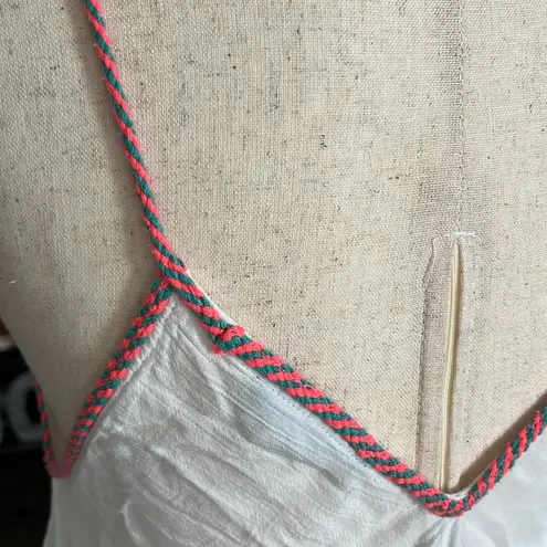 Blue Island Asymmetrical Pull On Cover Up Dress