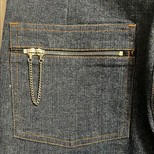 Chloé 💖 Vintage Chloe Straight Leg Jeans w/Chain Detail