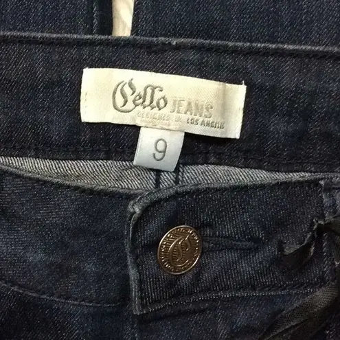 Cello  Jeans motto skinny‎ denim with Faux leather Patch detail Women's Size 9