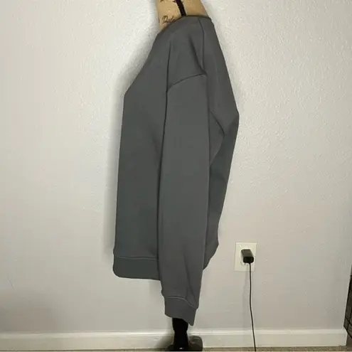 Koral NWOT Grey Size S Levi Crewneck Pullover Terry Sweatshirt Relaxed Gym