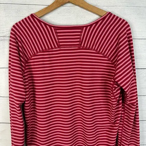 Mountain Hardwear  Womens XL Butterlicious Stripe Crew Neck Sweatshirt 1700421