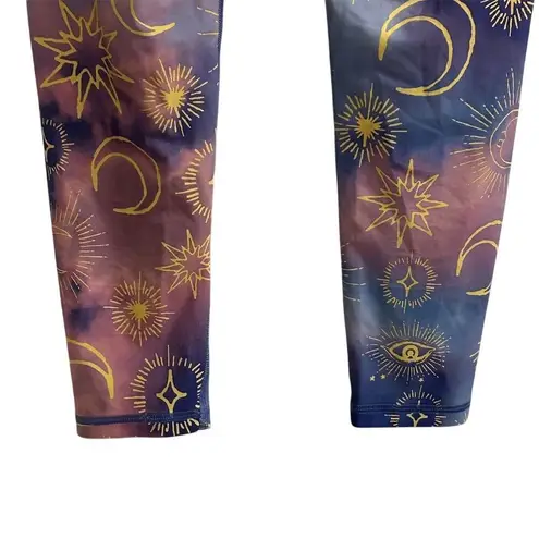 Victoria Sport Women's Celestial Moon Astrology Print Leggings Size S
