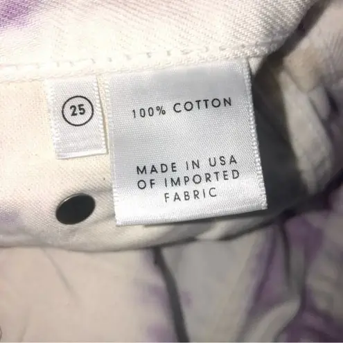 GRLFRND Karolina Tie Dye Skinny Jeans in Sugar Magnolia Size 25 NWOT