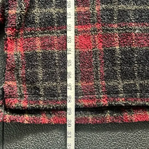 Woolrich Vintage fleece plaid oversize sweater / sweater dress