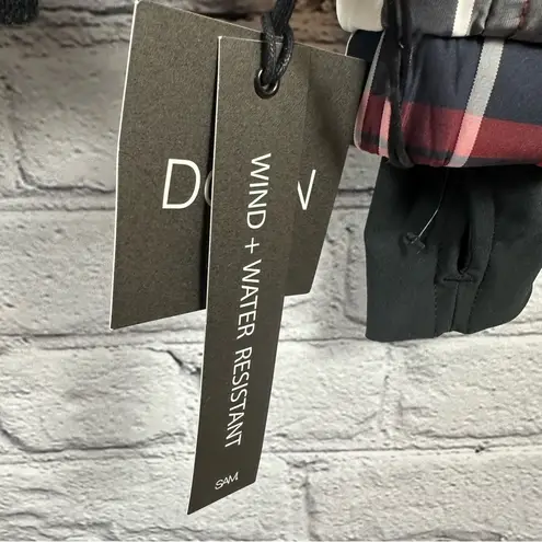 SAM. Freestyle Down Bomber Jacket Alpine Plaid Wind & Water Resistant XS NWT Red