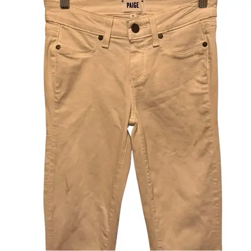 Paige  Verdugo Ankle Petite‎ White Jeans nwot