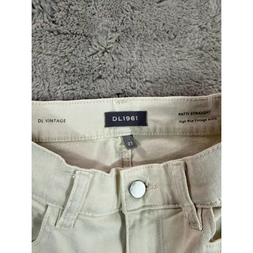 DL1961 Patti Straight Leg Ankle Jeans Women's Size 27 High Rise Vintage School